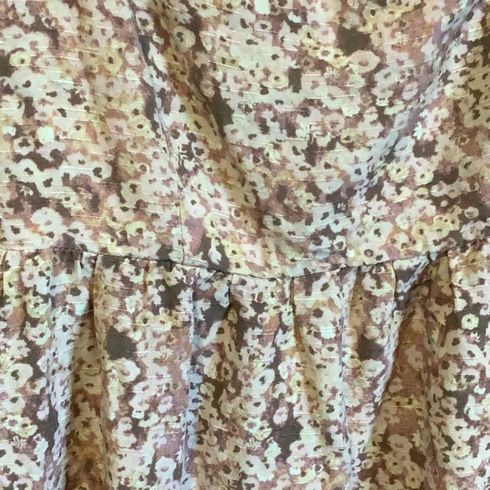 Floral Puff Sleeve Mini Dress - Picture 4 of 9
